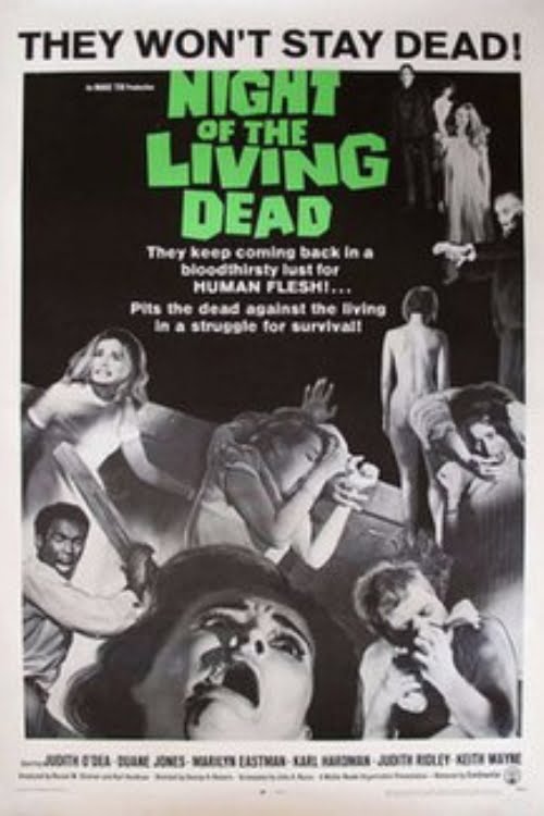 night of the living dead poster