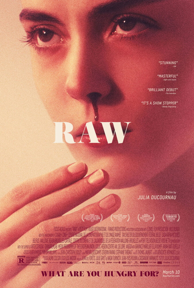 Raw horror movie poster