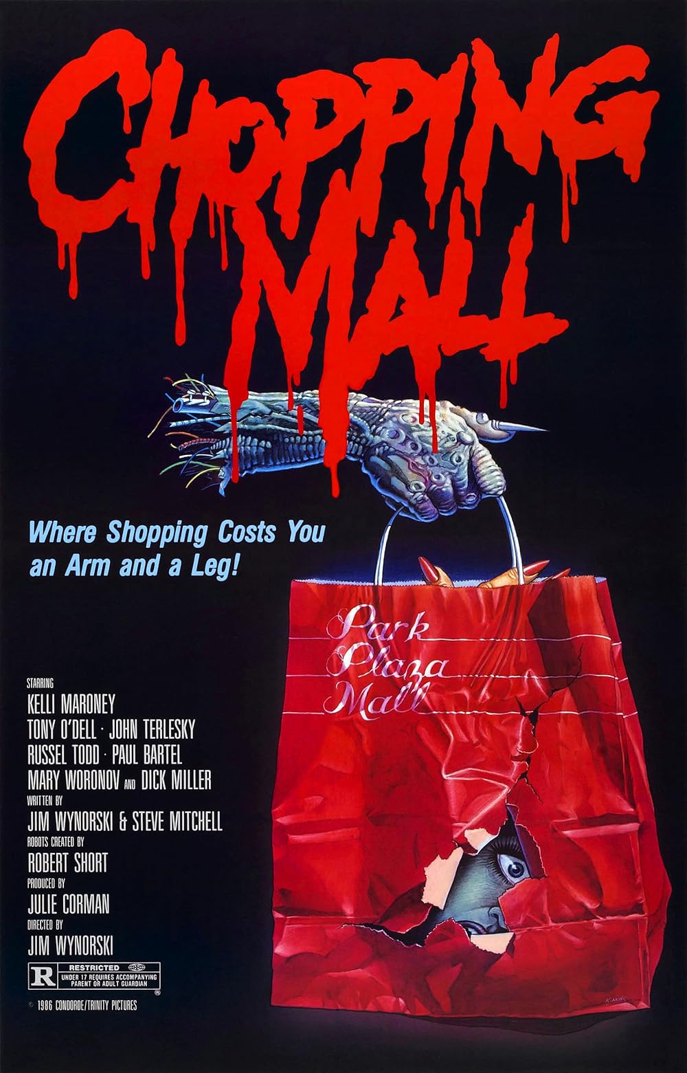 chopping mall movie poster