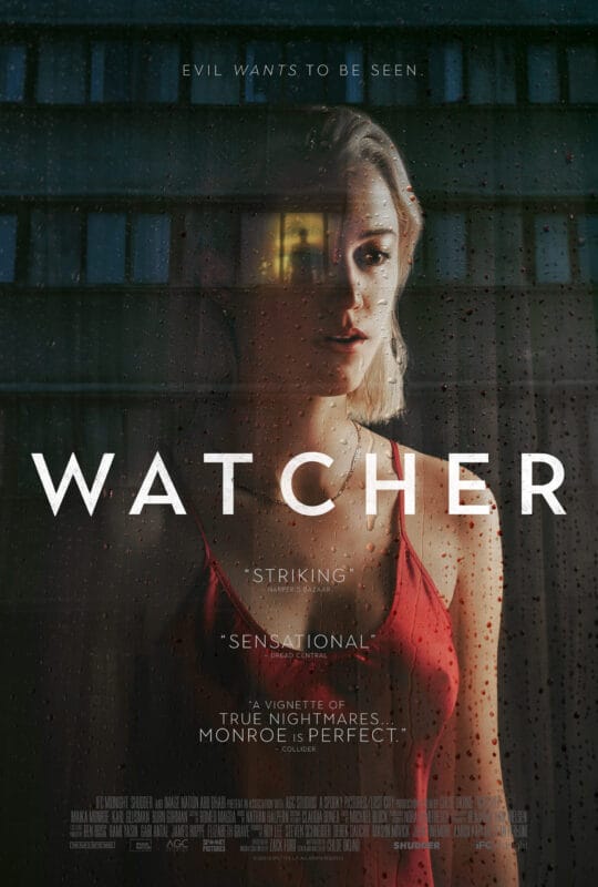 watcher 2022 horror movie review