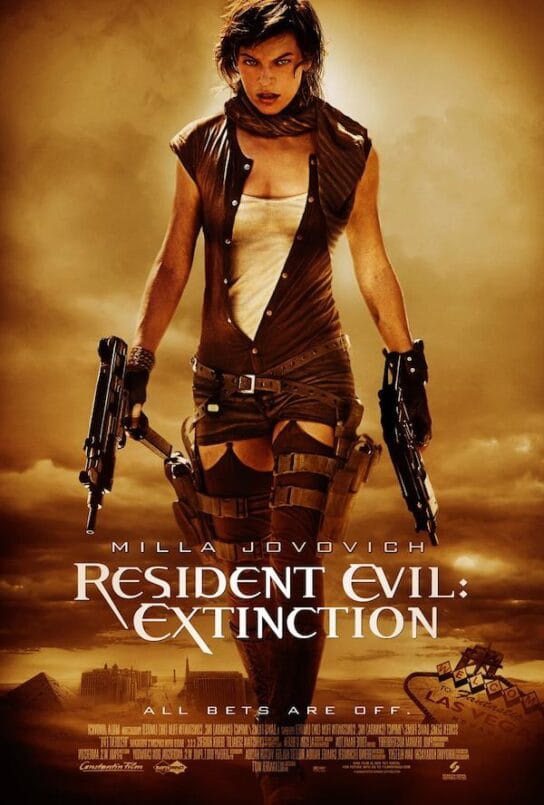 Resident Evil Extinction (2007) poster