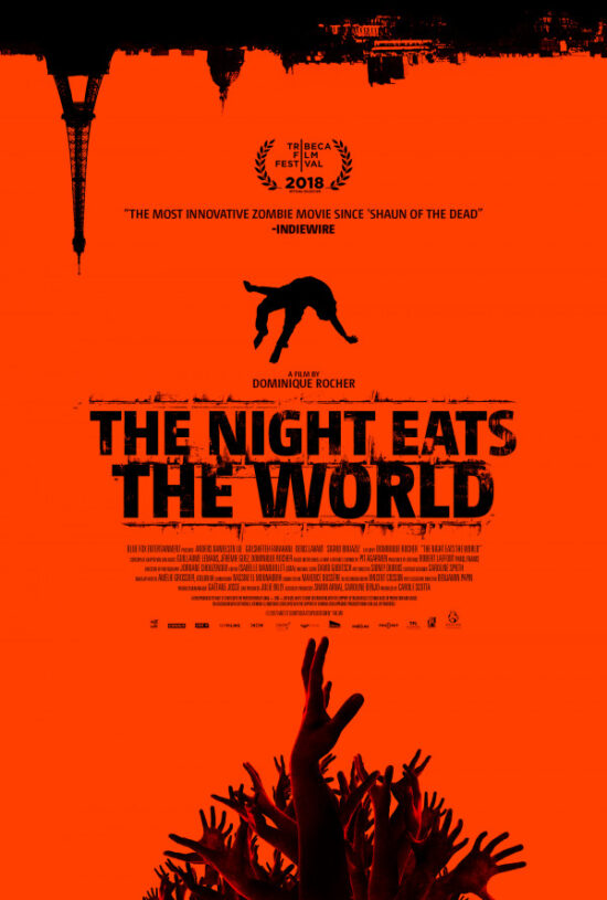 The Night Eats the World (2018) horror movie poster