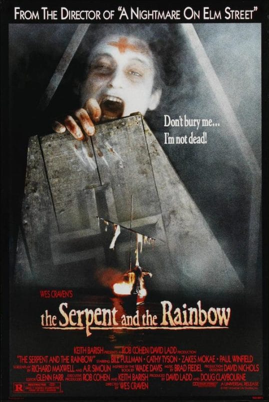 The Serpent and the Rainbow (1988) poster
