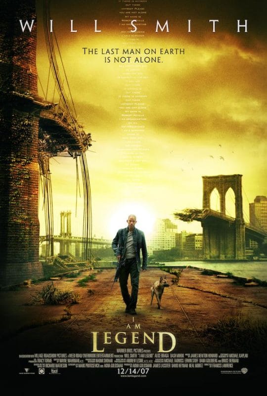 i am legend horror movie poster